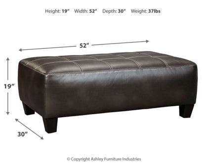 Nokomis 2-Piece Sectional with Ottoman - PKG011026