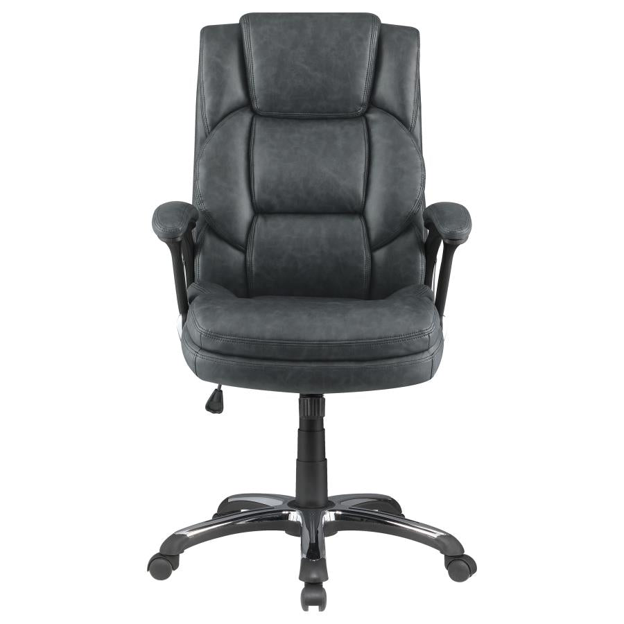 Nerris Grey Office Chair