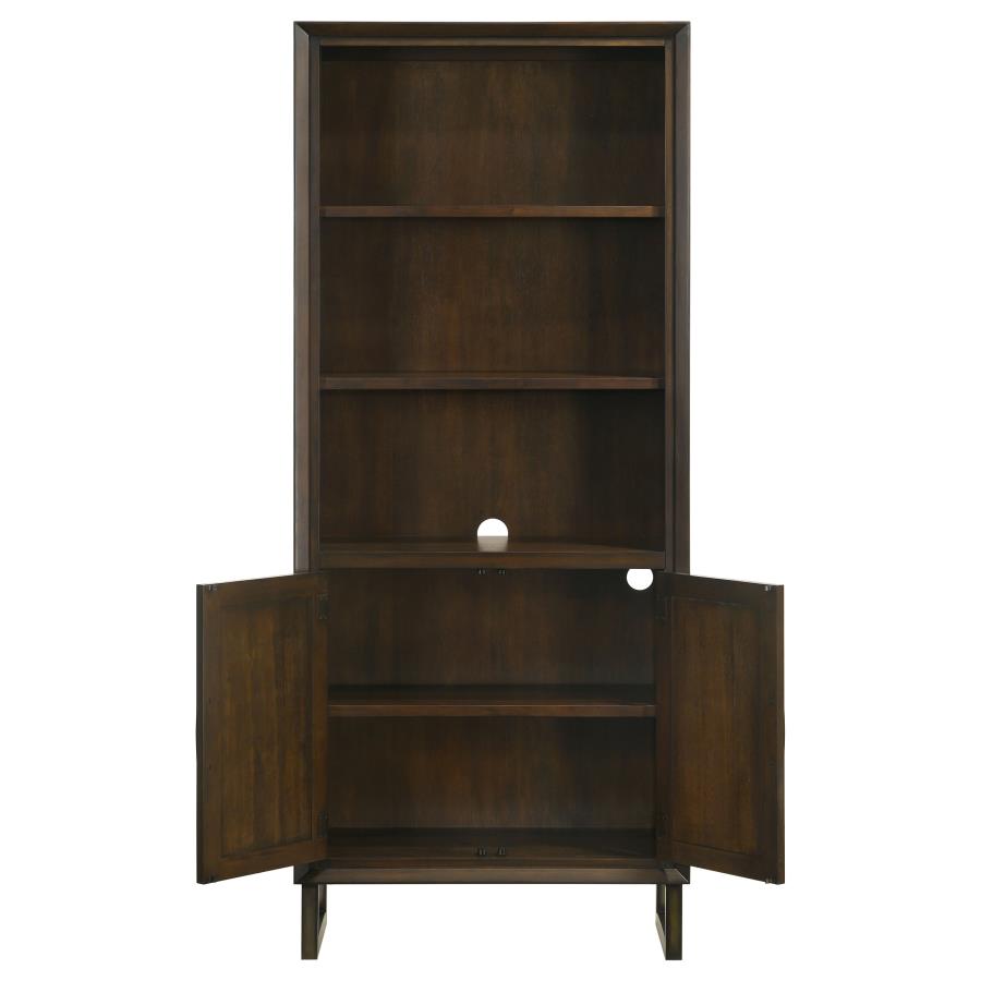 Marshall Brown Cabinet Bookcase
