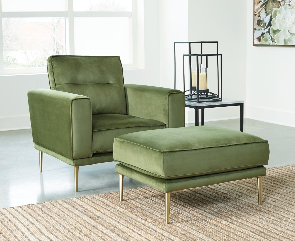 Macleary Chair and Ottoman