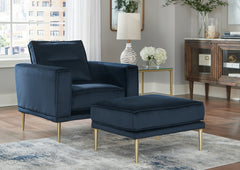 Macleary Chair and Ottoman