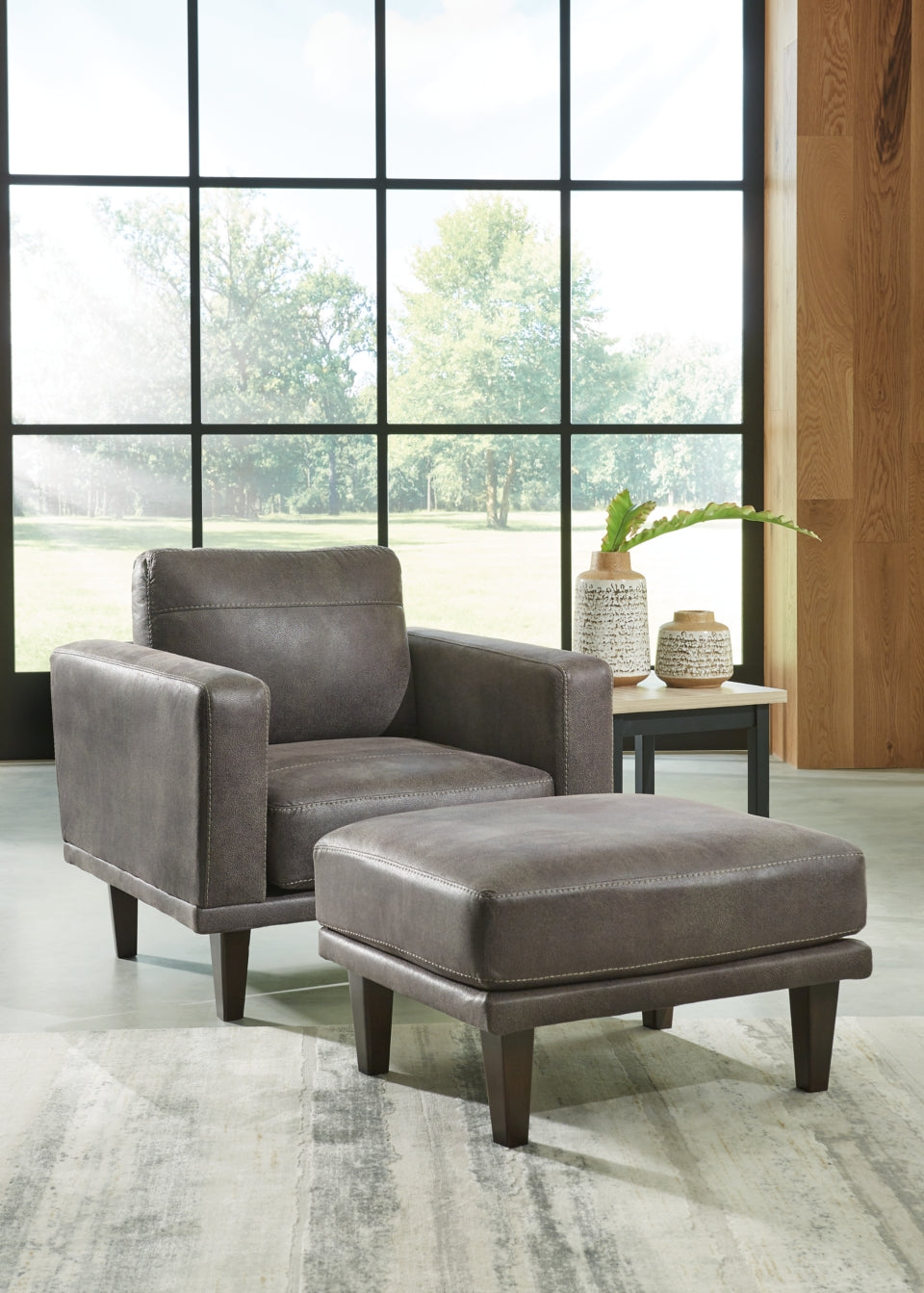Arroyo Chair and Ottoman