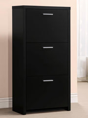 Vivian Black Shoe Cabinet