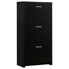 Vivian Black Shoe Cabinet