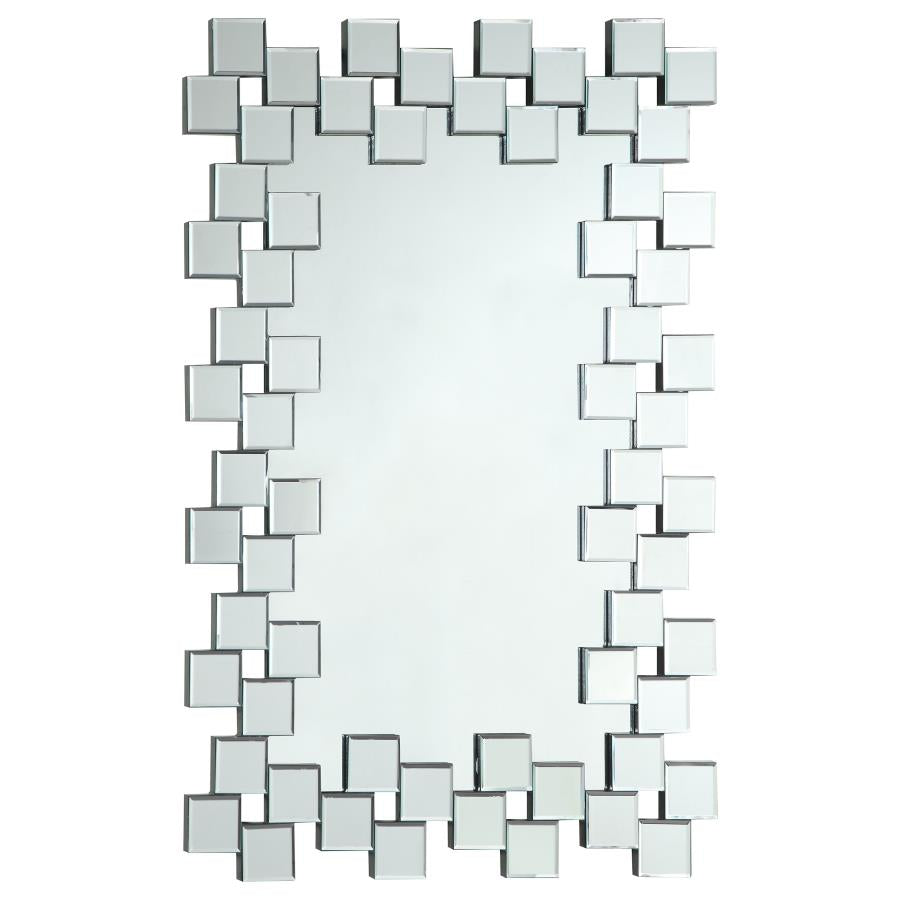 Pamela Silver Wall Mirror
