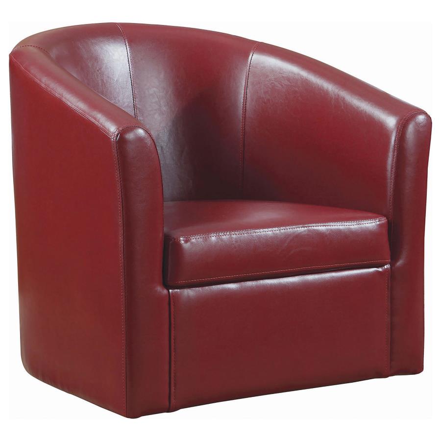 Turner Red Swivel Chair