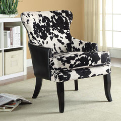 Trea Black Accent Chair