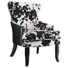 Trea Black Accent Chair