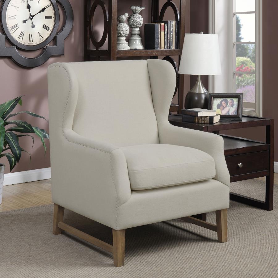 Fleur Beige Accent Chair