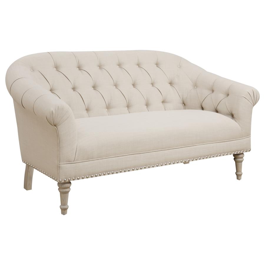 Billie Beige Loveseat