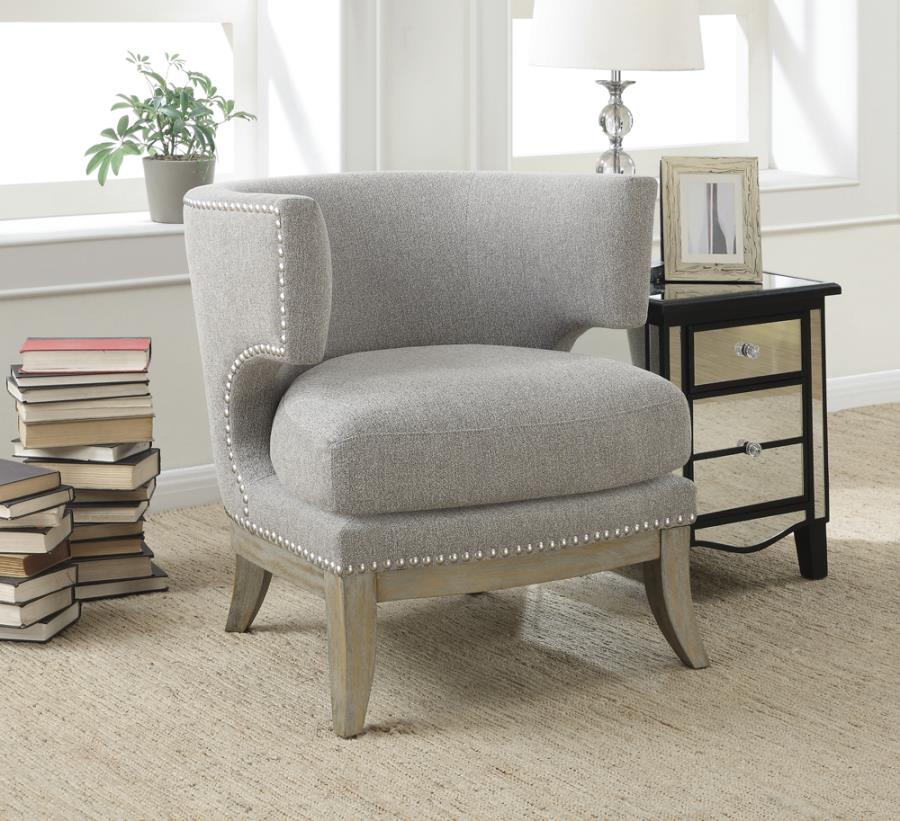 Jordan Grey Accent Chair
