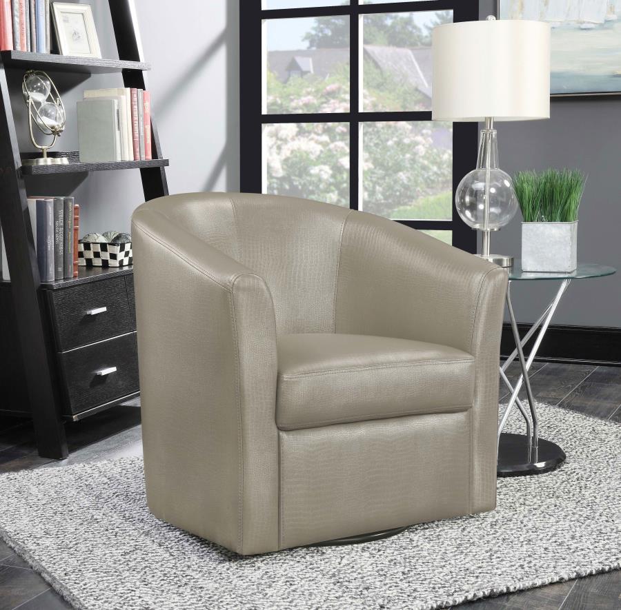 Turner Grey Swivel Chair