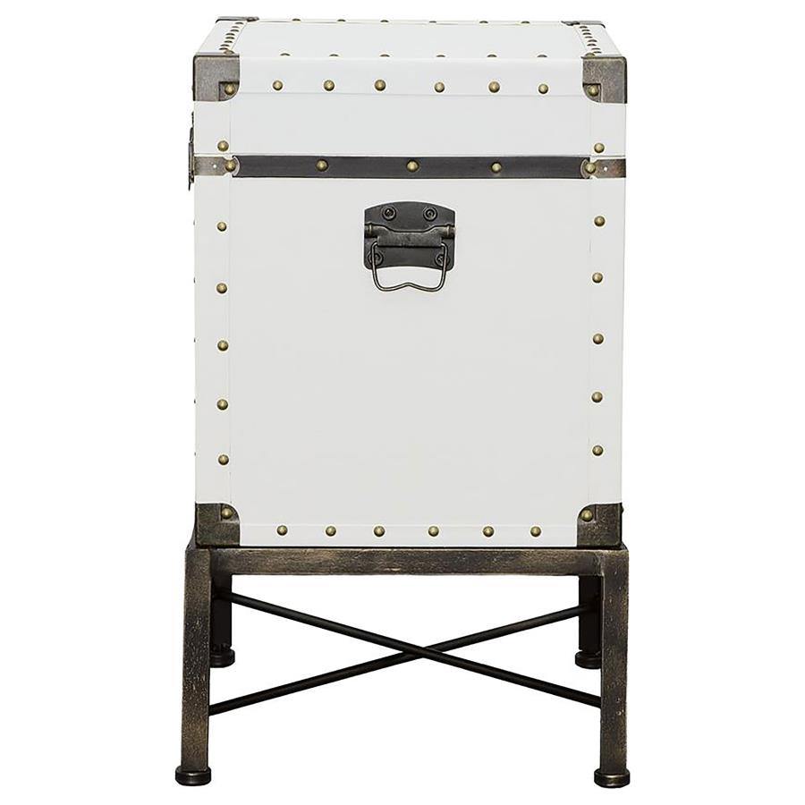 Nancy White Accent Cabinet