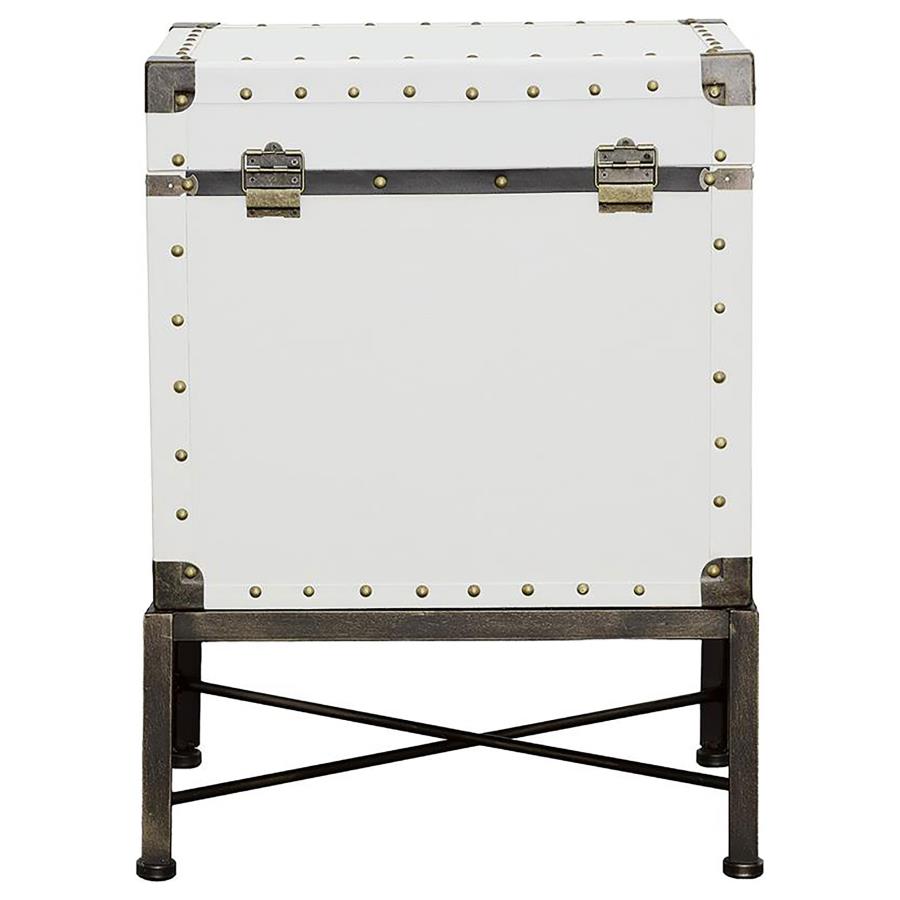 Nancy White Accent Cabinet