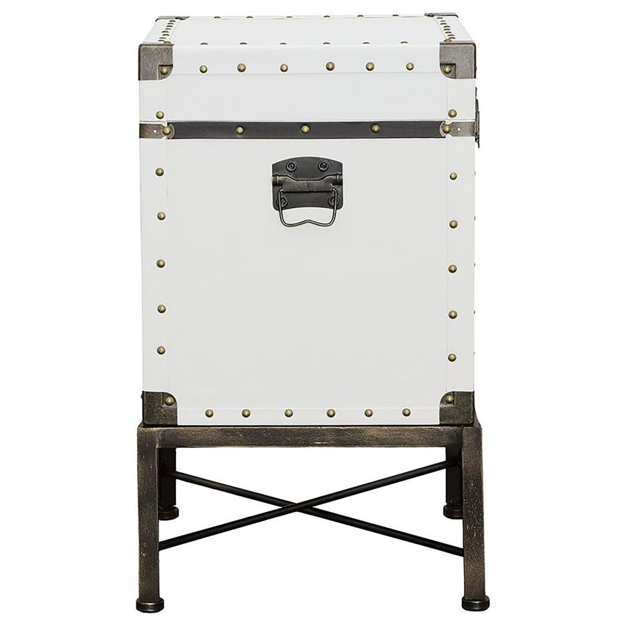 Nancy White Accent Cabinet