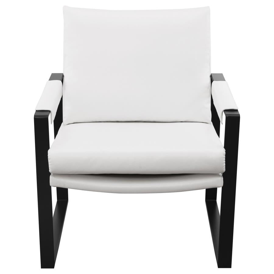 Rosalind White Accent Chair