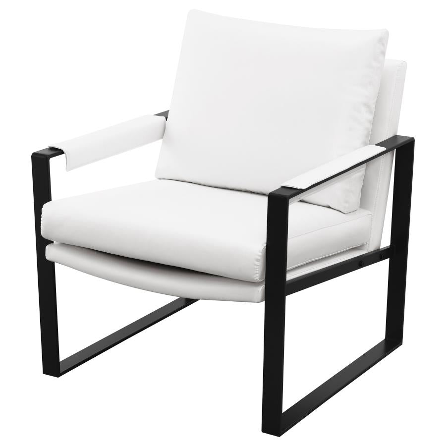Rosalind White Accent Chair