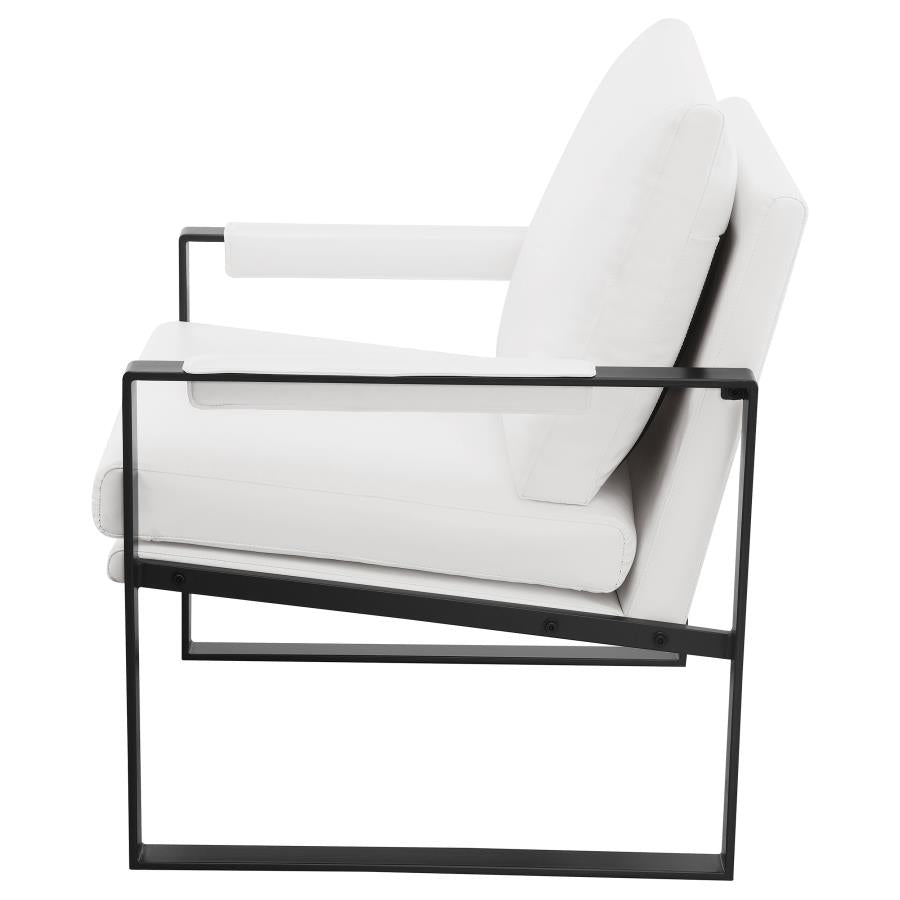 Rosalind White Accent Chair