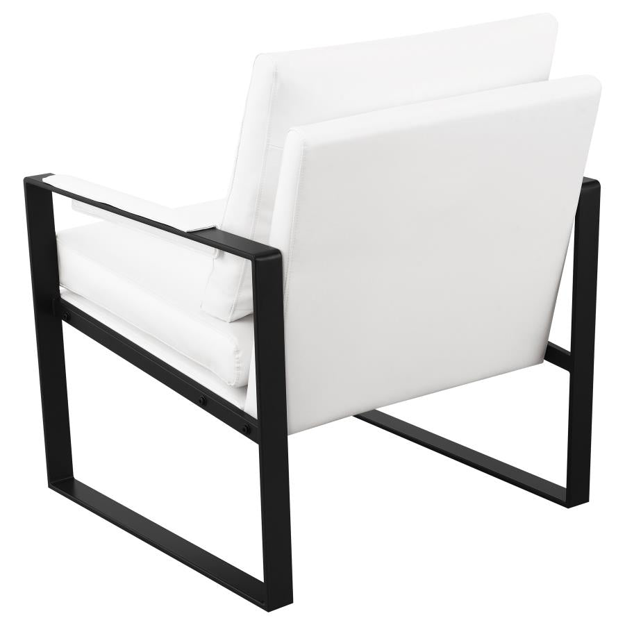Rosalind White Accent Chair