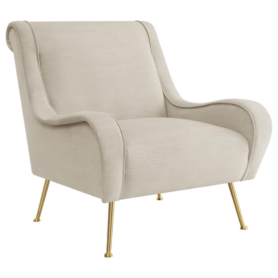 Ricci Beige Accent Chair