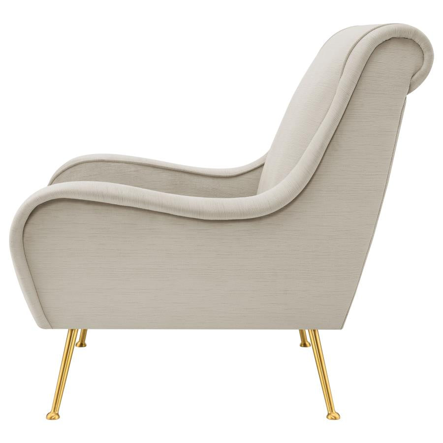 Ricci Beige Accent Chair