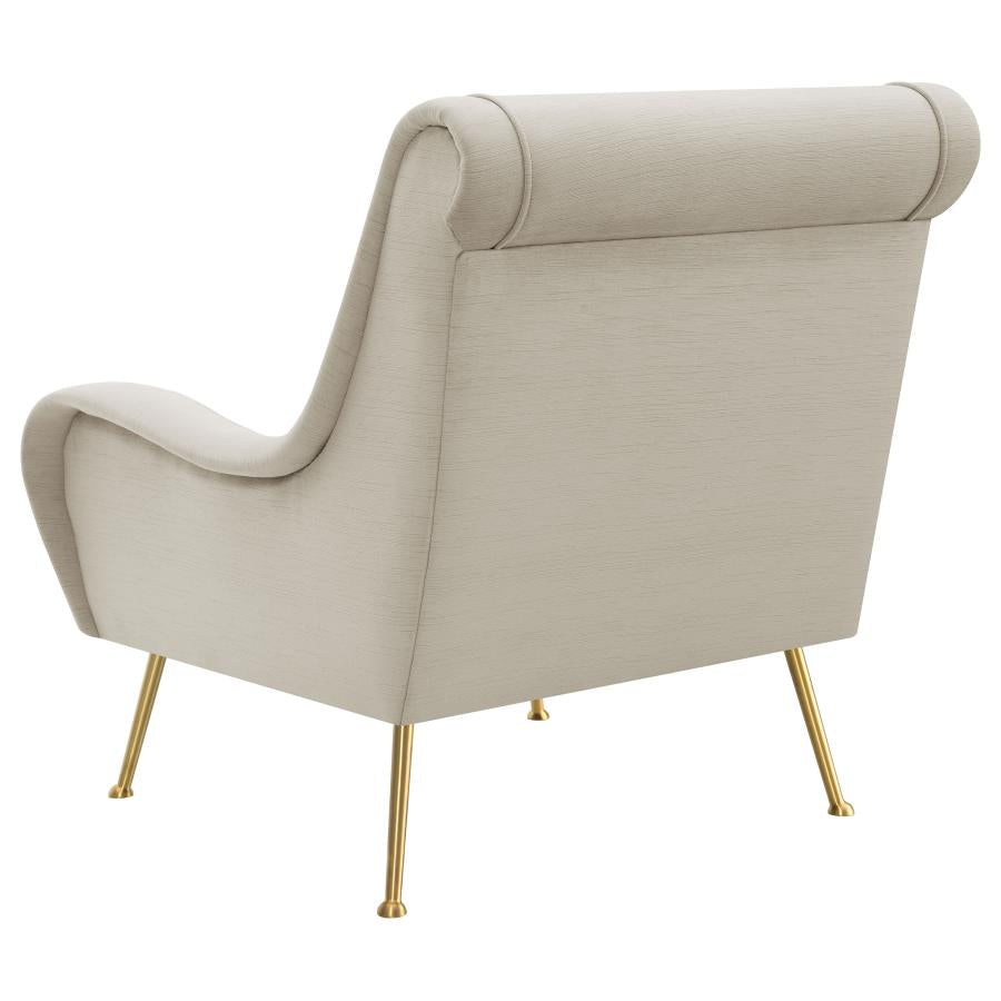 Ricci Beige Accent Chair