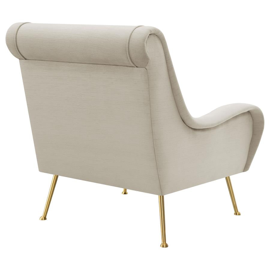Ricci Beige Accent Chair