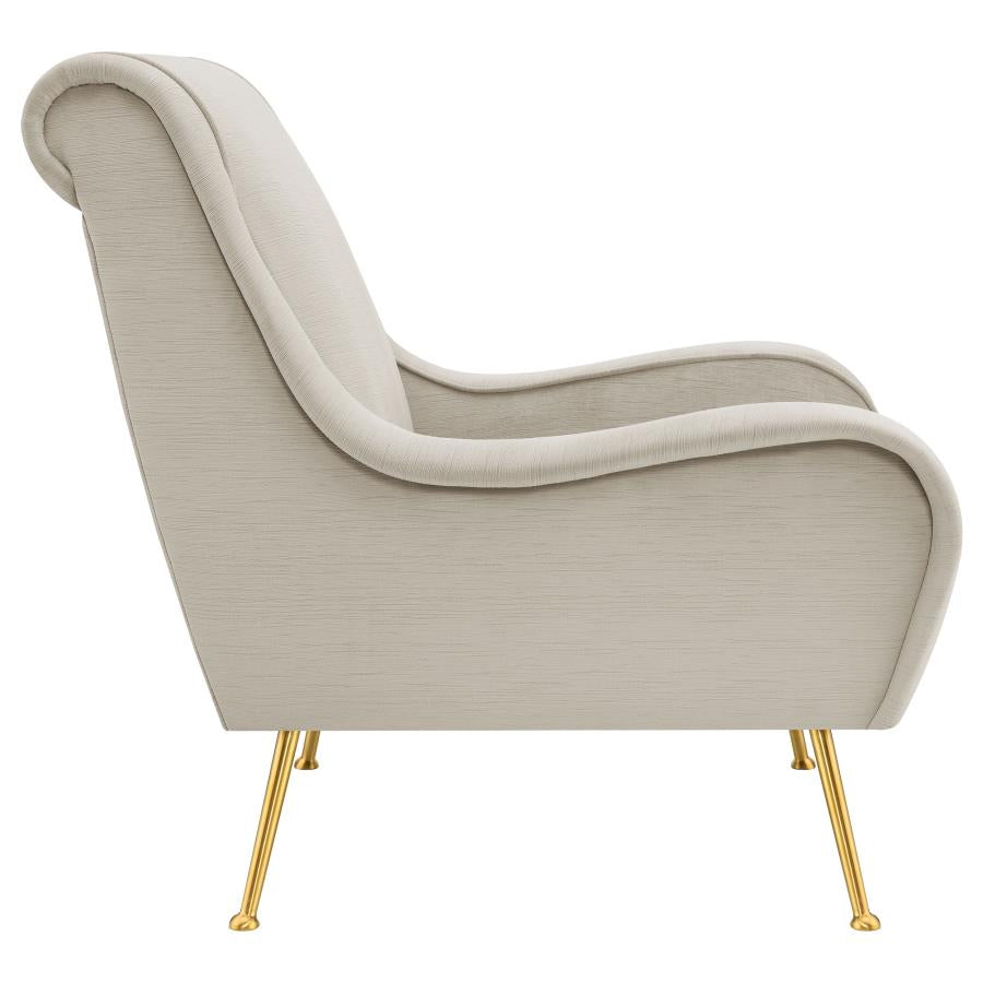 Ricci Beige Accent Chair