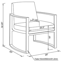 Cory Beige Accent Chair