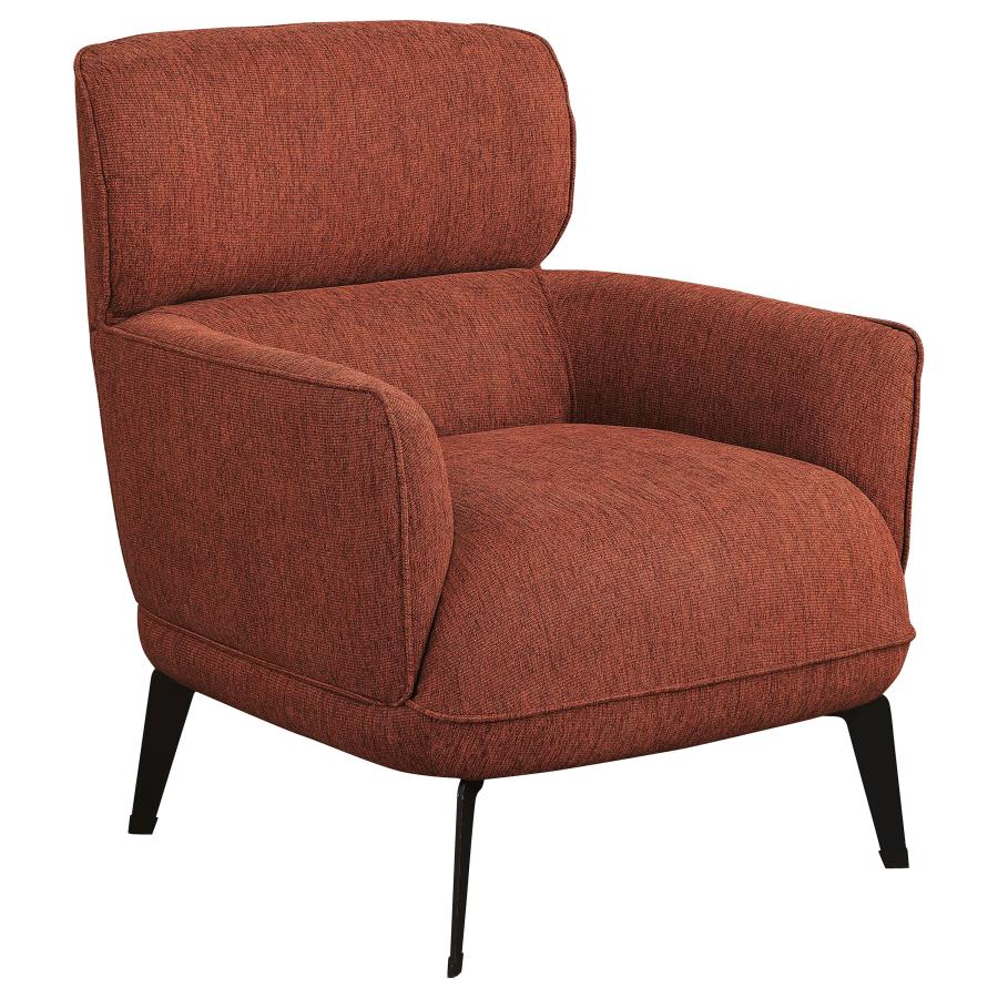 Andrea Orange Accent Chair