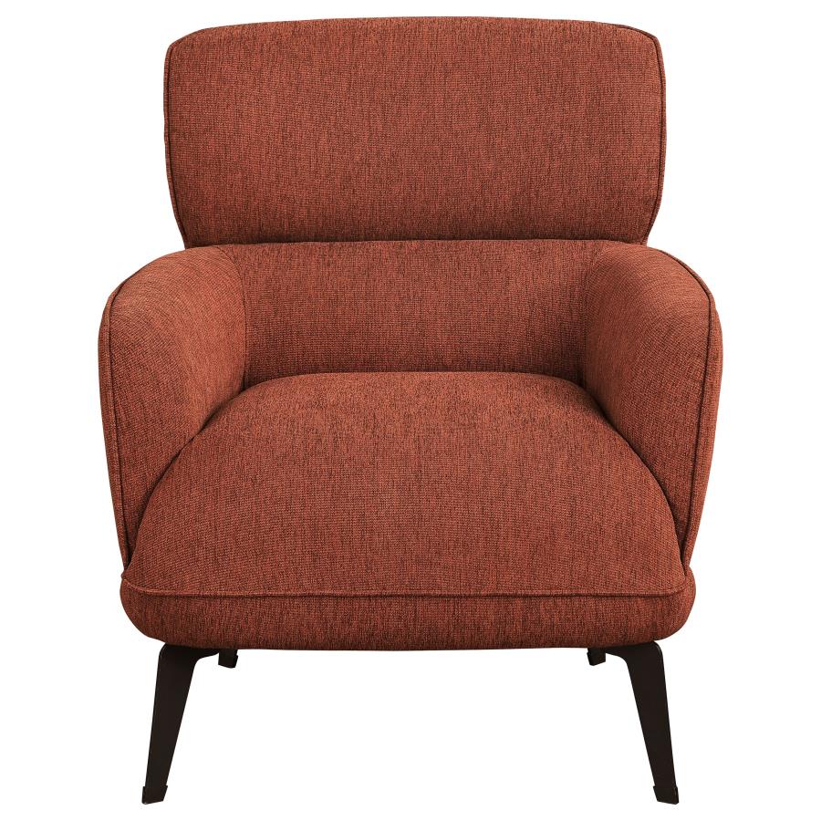 Andrea Orange Accent Chair