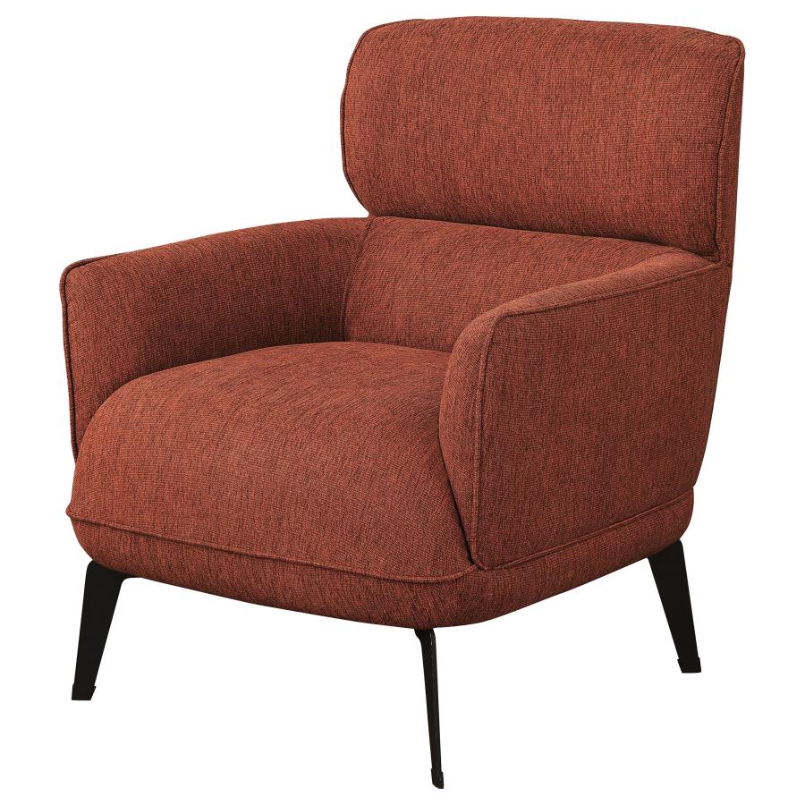 Andrea Orange Accent Chair