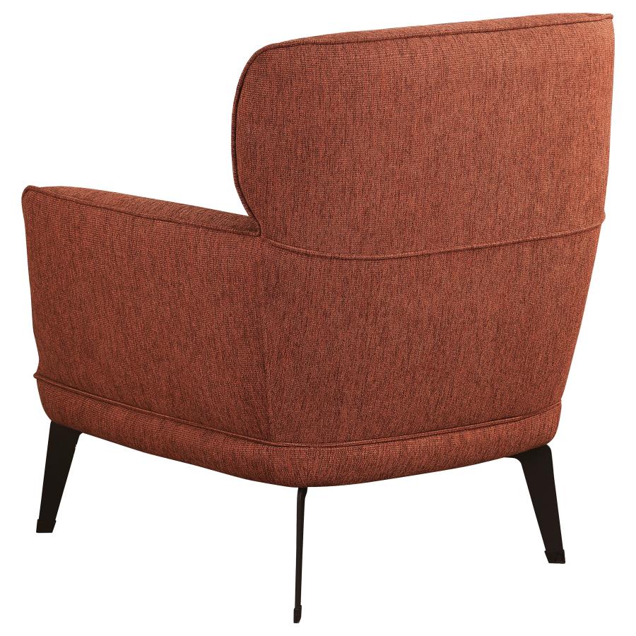 Andrea Orange Accent Chair
