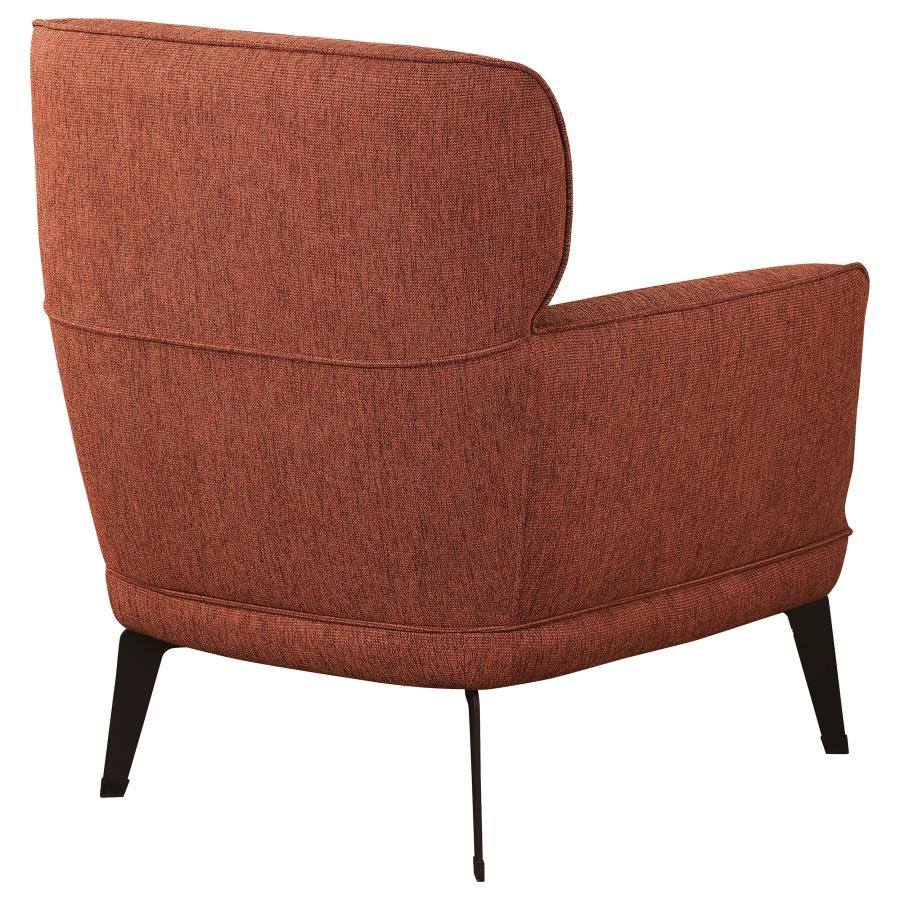Andrea Orange Accent Chair