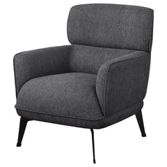 Andrea Grey Accent Chair