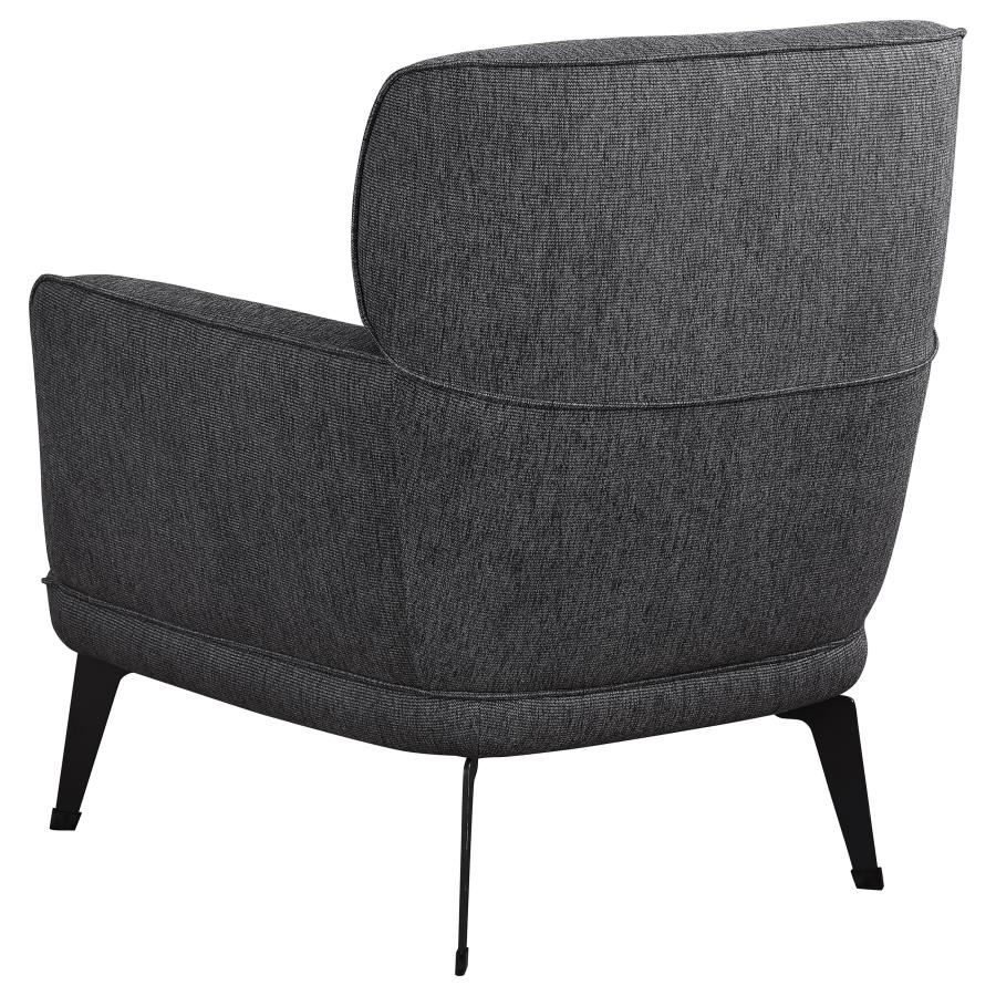 Andrea Grey Accent Chair