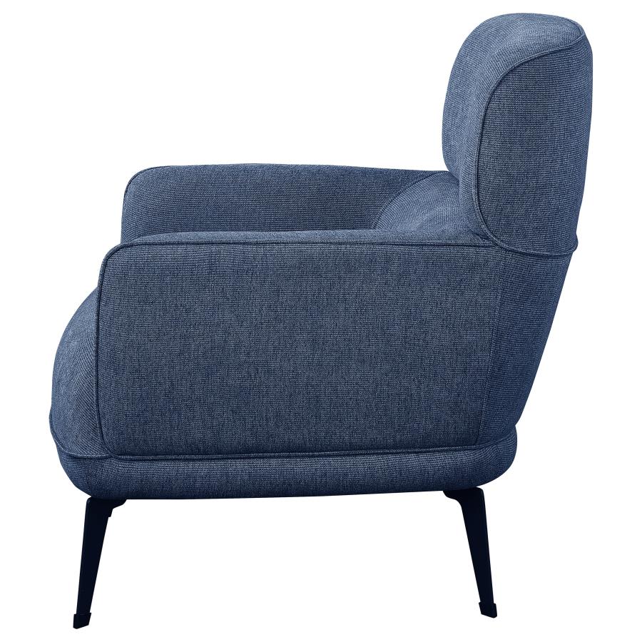 Andrea Blue Accent Chair