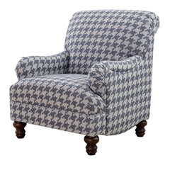 Glenn Blue Accent Chair