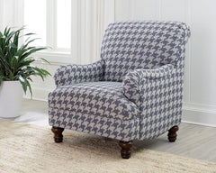 Glenn Blue Accent Chair