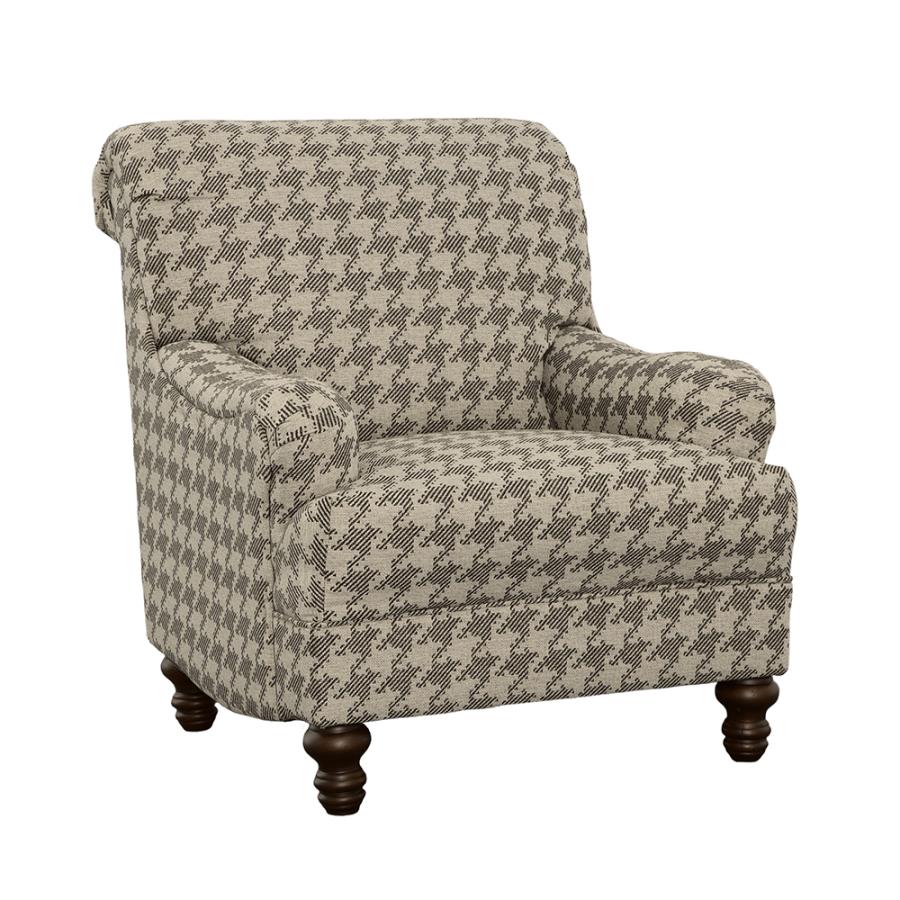 Glenn Grey Accent Chair