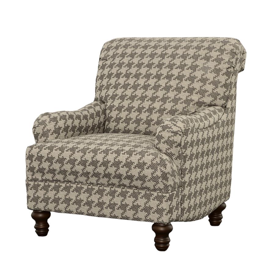 Glenn Grey Accent Chair