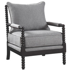 Blanchett Grey Accent Chair