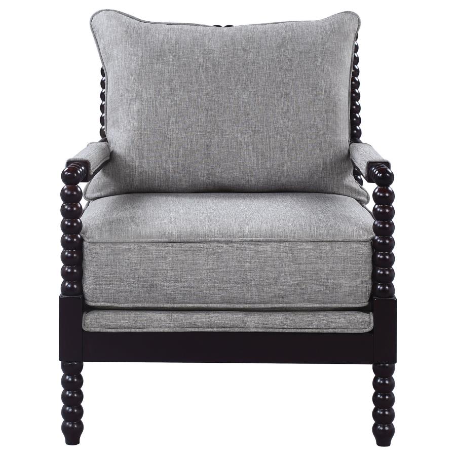 Blanchett Grey Accent Chair