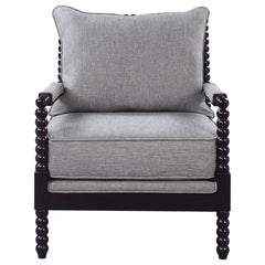 Blanchett Grey Accent Chair