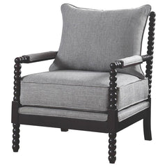 Blanchett Grey Accent Chair