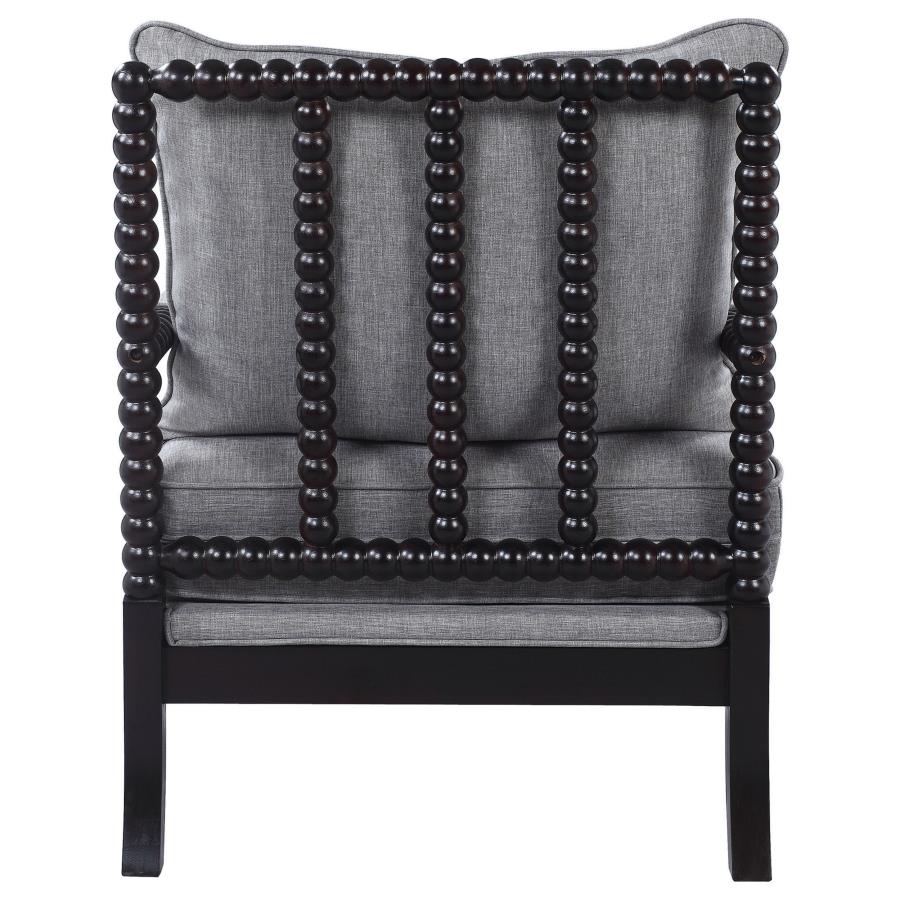 Blanchett Grey Accent Chair
