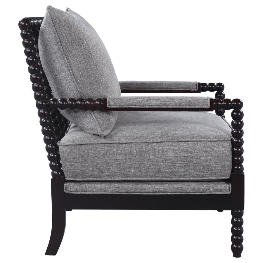Blanchett Grey Accent Chair