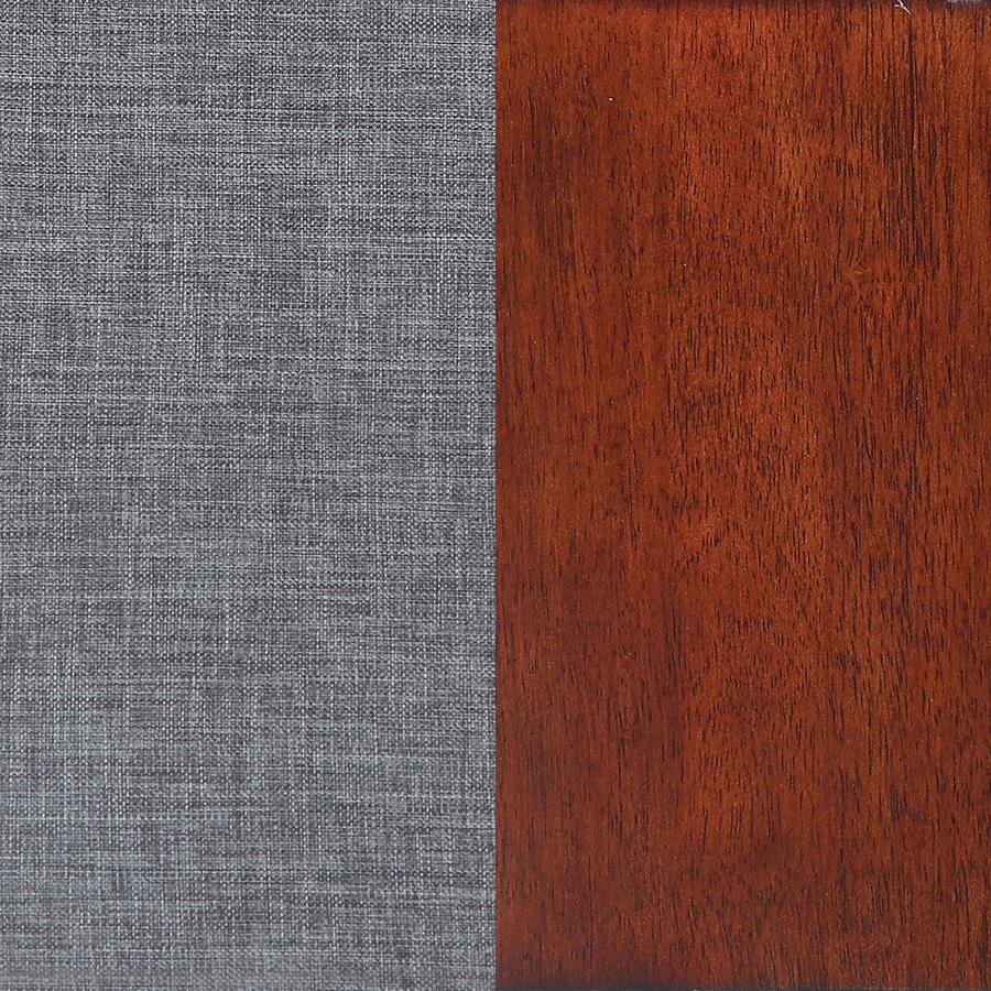 Willow Grey Accent Chair W/ Ottoman