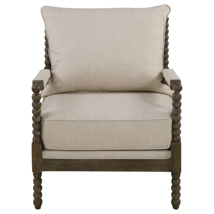 Blanchett Beige Accent Chair