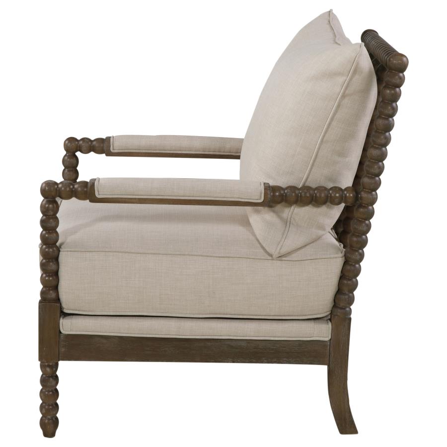 Blanchett Beige Accent Chair